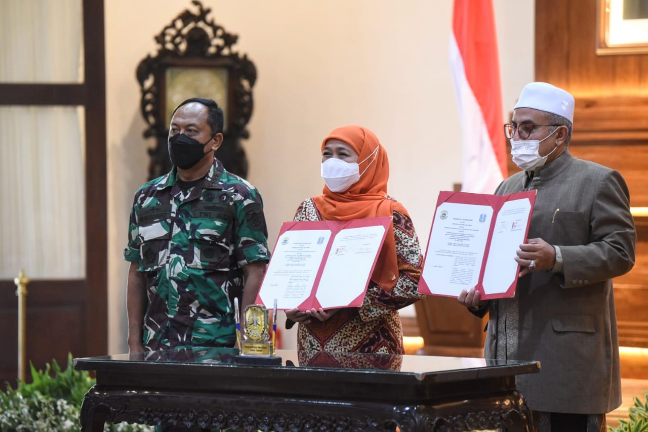 Gubernur Khofifah Realisasikan SMAN 1 Taruna Madani Jawa Timur